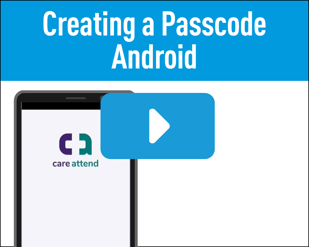 Creating a Passcode Android